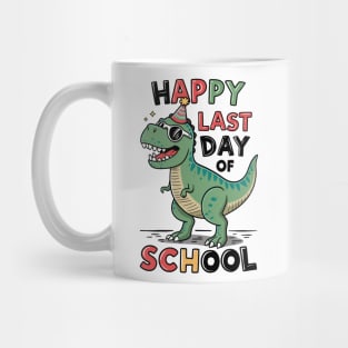 Dino "Happy last day of school" Mug